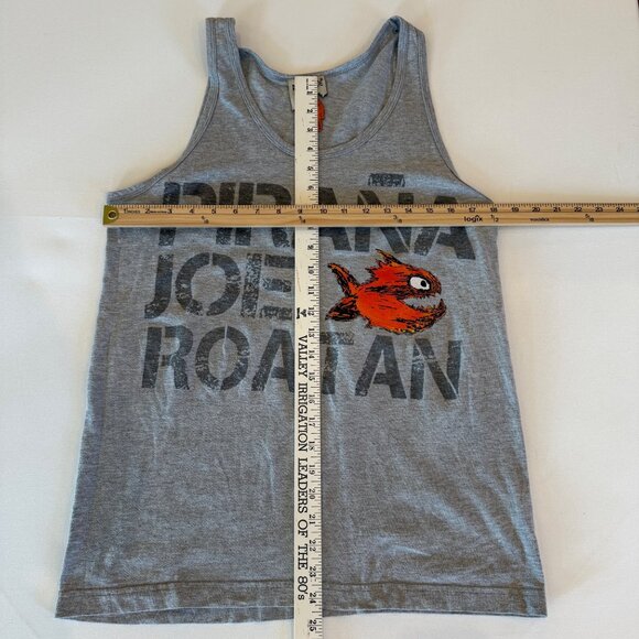 Pirana Joe Roatan Graphic Tank Top Unisex T-shirt Summer Vacation Tropical Mediu - Picture 6 of 7